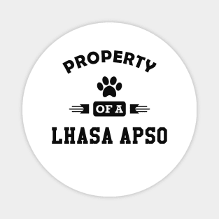 Lhasa Apso Dog - Property of a Lhaso apso Magnet